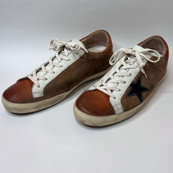 Golden Goose Superstar Leather and Suede Shoes Size 41 - Picture 7 of 16